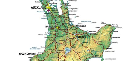Terperinci peta utara pulau new zealand